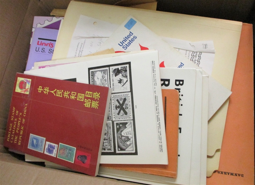 Boxes of Catalogs and Literature - OFFICE PICKUP ONLY!