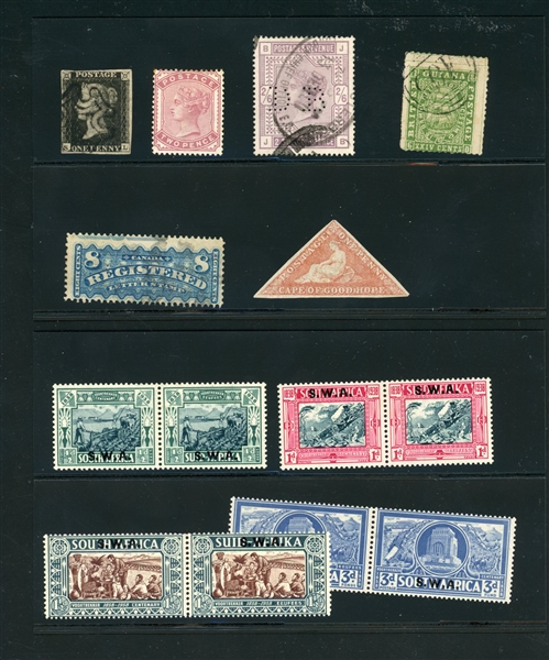 British Small Selection of Better Stamps (SCV $1595)
