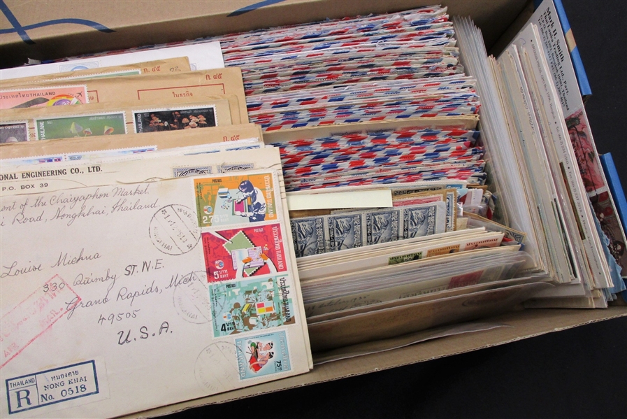 Thailand Cover/Card Lot - Over 350 (Est $400-500)