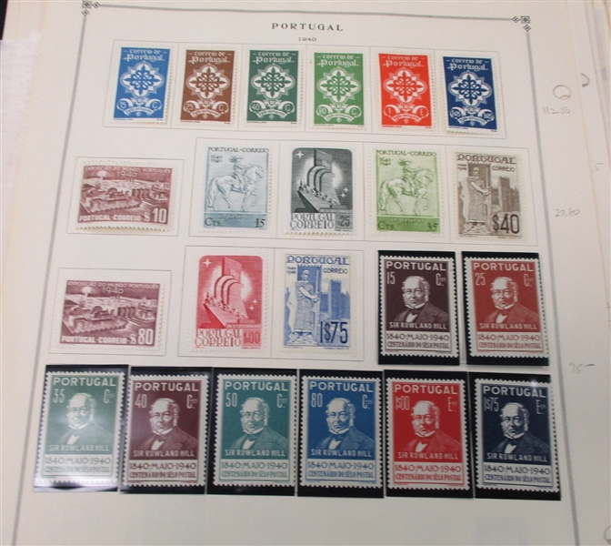 Portugal and Colonies - Outstanding Unused/Used Stamp Collection to 1940 (Est $1000-1500)