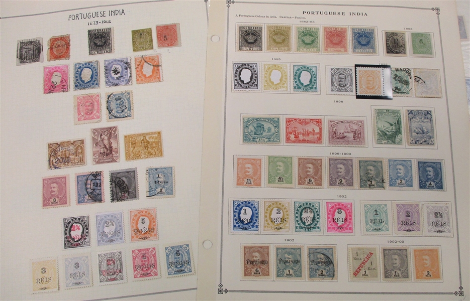 Portugal and Colonies - Outstanding Unused/Used Stamp Collection to 1940 (Est $1000-1500)