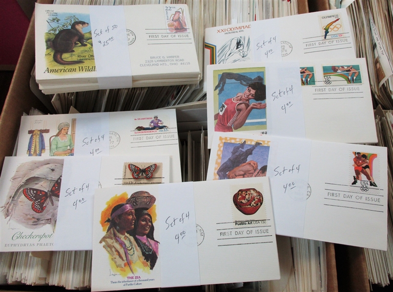 3 Cartons of First Day Covers, Events, and More (Est $400-500)