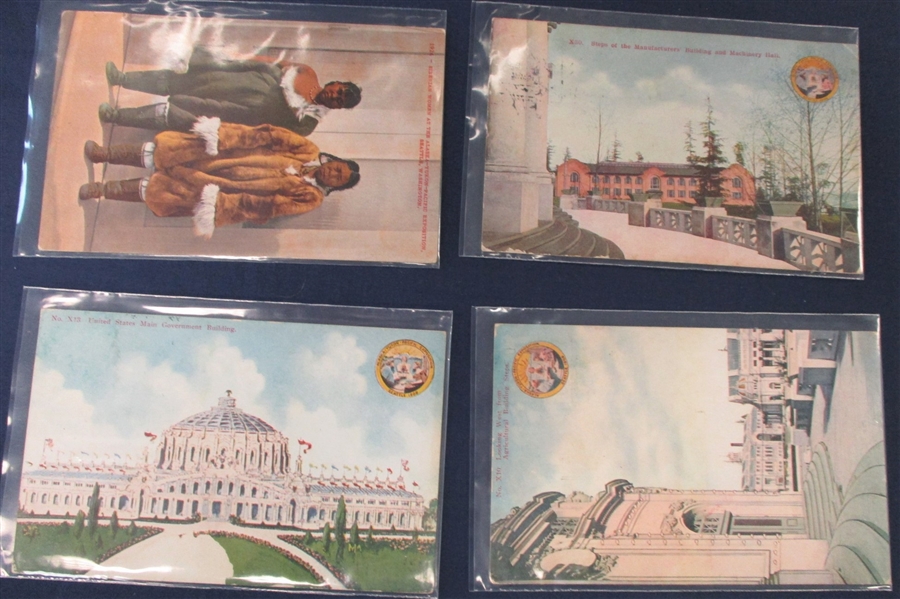 USS Maryland Picture Postcards at Alaska Yukon Expo, Others (Est $200-300)