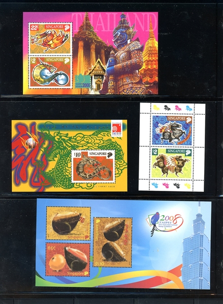 Singapore MNH Lunar New Year Topicals 1997//2014 (SCV $170)