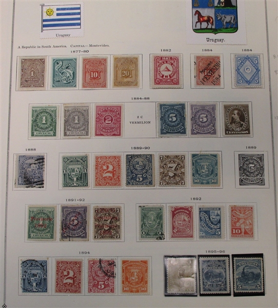 Uruguay - Clean Unused/Used Stamp Collection to 1940 (Est $160-200)
