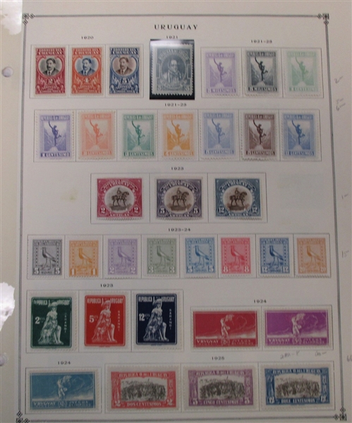 Uruguay - Clean Unused/Used Stamp Collection to 1940 (Est $160-200)