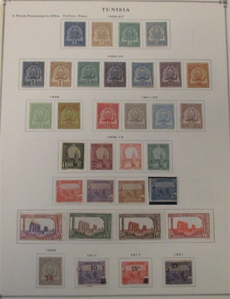 Tunisia- Clean Unused/Used Stamp Collection to 1940 (Est $90-120)