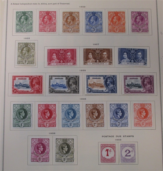 British S Countries - Clean Unused/Used Stamp Collection to 1940 (Est $250-300)