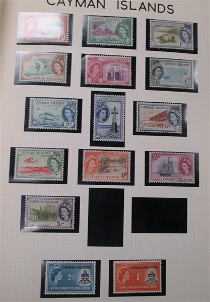 Cayman Islands Mint Collection, 1938-1981 (Est $100-120)