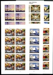 USA "American Landmarks" High Value Sheets of 10 (Face $758.40)