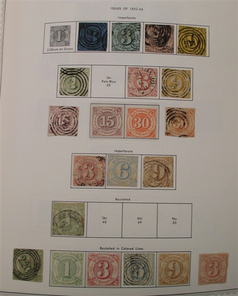 Germany and Areas Collection in Minkus Album to 1991 (Est $500-750)