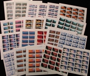 Scenic American Landscapes Airmail Mint Sheets (Face $359)