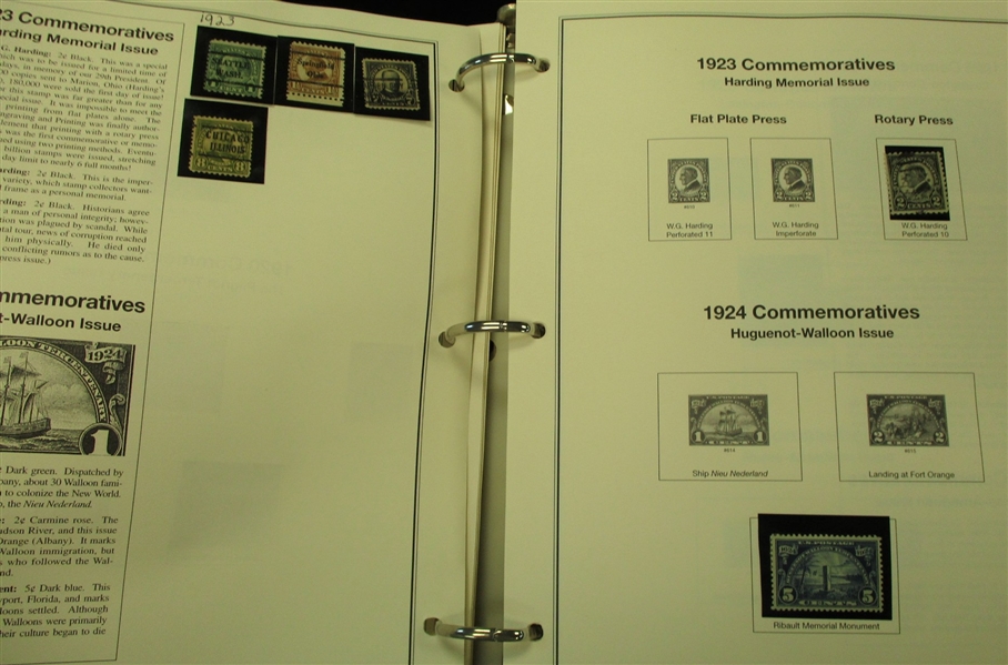 USA Commemorative Collection in Mystic Heritage Album to Mid-1980's (Est $150-200)