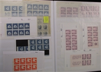 Stockbook Holding Booklet Panes and Self Adhesive Panes (Face $500)