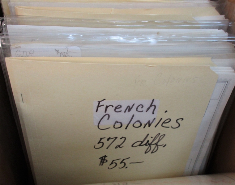 Dealer Foreign Country Collections in Sleeves (Est $600-900)