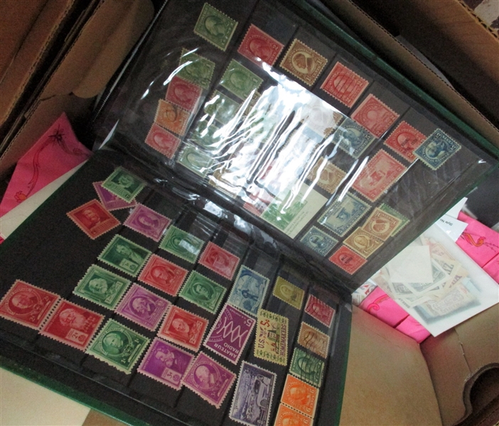Banker Box with 1000's of Worldwide (Est $250-350)