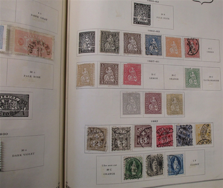 Scott International Volume 1, 1000's of Stamps (Est $200-300)