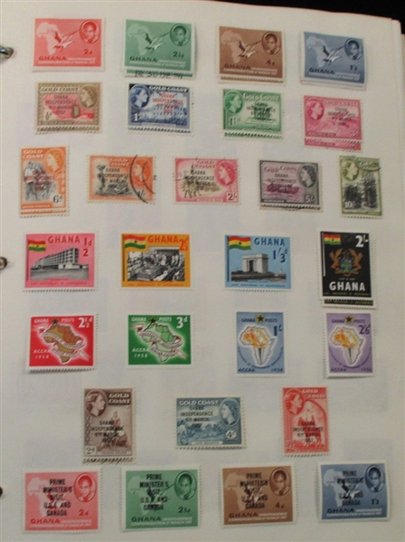 Worldwide Stamps in 2 Binders Plus a Scott Junior Album (Est $200-400)