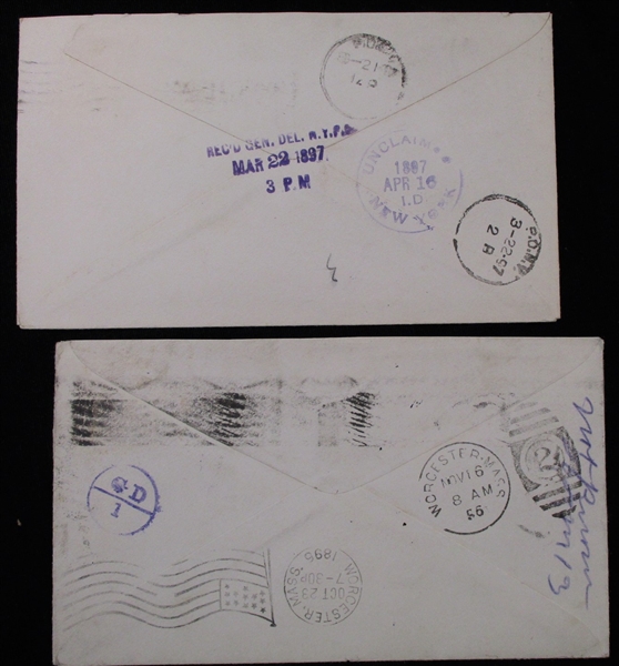 USA Covers/Cards with Auxiliary Postal Markings (Est $150-200)