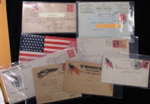 USA Spanish-American, US Mexican War Related Covers (Est $125-200)