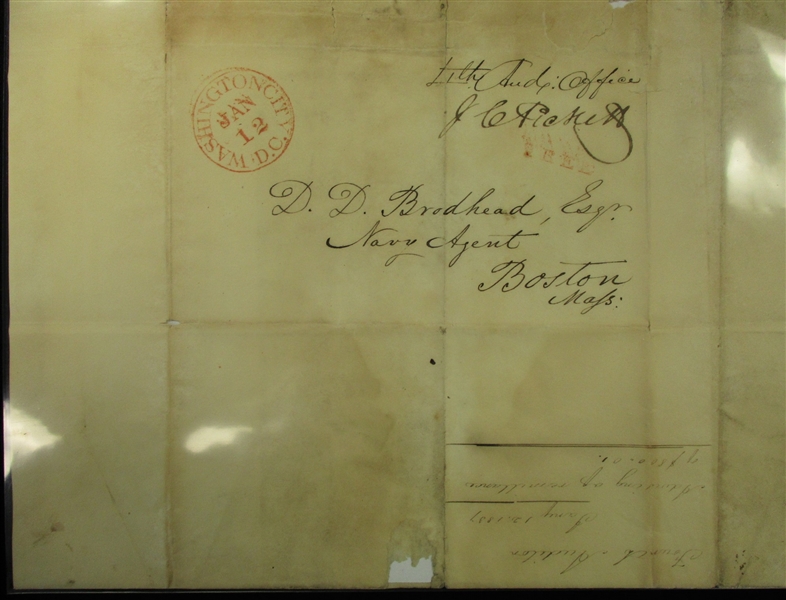 USA Stampless Covers and 1880's Express Company Envelopes (Est $125-175)