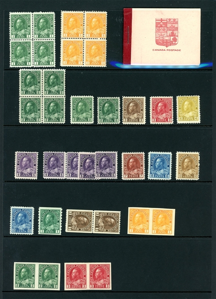 Canada Admirals Mostly MNH Group (SCV $2300)