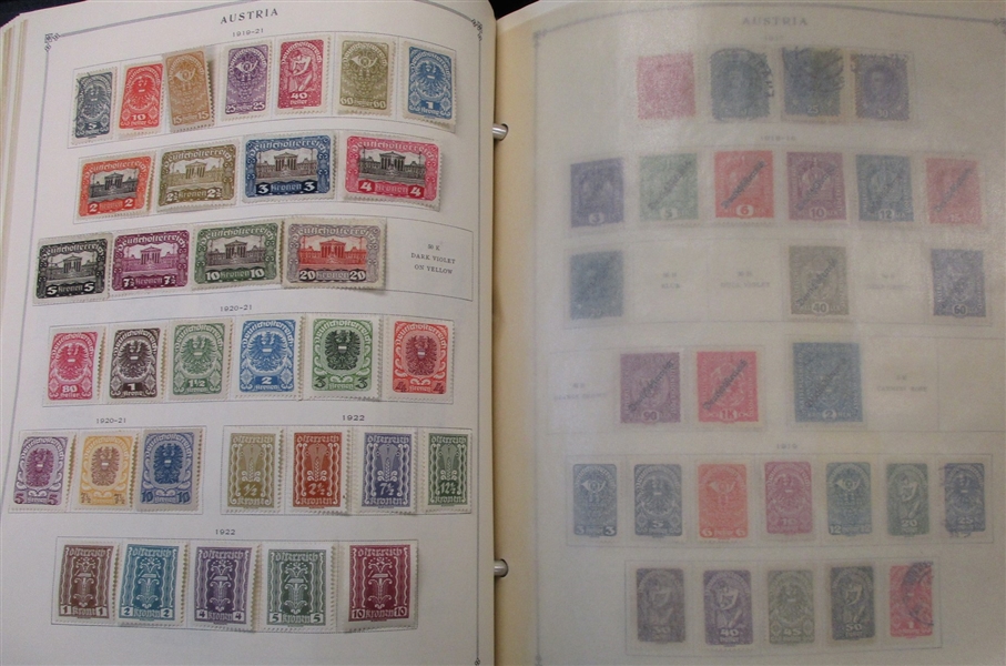 3 Large Albums Loaded with Worldwide Stamps (Est $200-300)