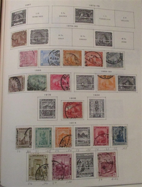 3 Large Albums Loaded with Worldwide Stamps (Est $200-300)