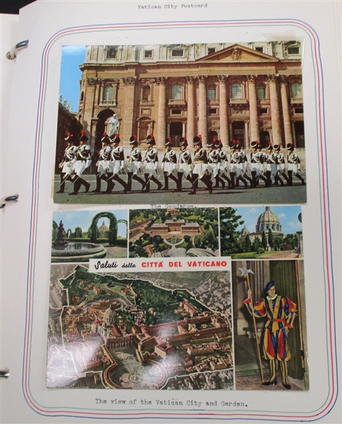 Vatican City First Days and Topical Maxi Cards in 5 Binders (Est $150-250)