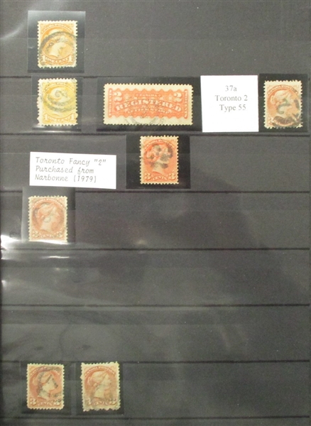 Canada Small Queen Accumulation, Stamps and Covers (Est $200-300)