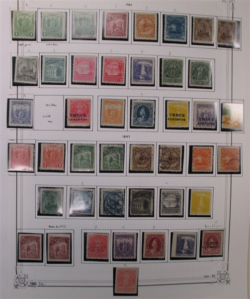 Salvador - Outstanding Unused/Used Stamp Collection to 1960s (Est $750-950)