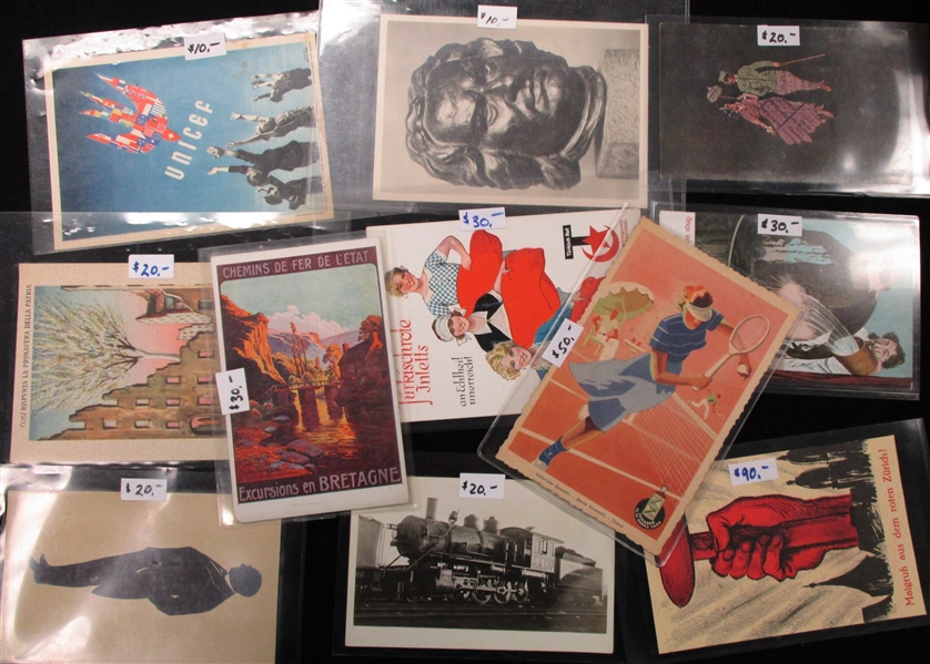 Small Group of Better Worldwide Covers and Postcards (Est $750-1000)