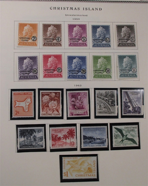 Christmas Island Collection to Late 1990's (Est $120-150)