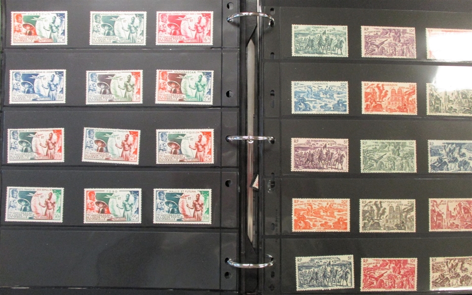 French Community Mint Omnibus Sets (Est $1200-1500)
