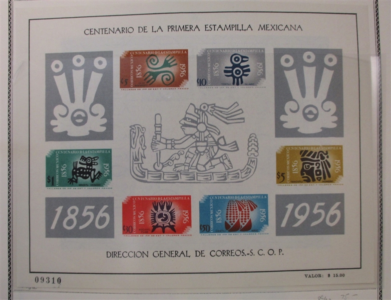 Mexico Mint Collection on Scott Pages to 1980 (Est $600-800)