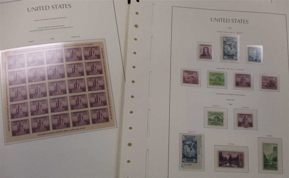 USA Mint Complete Collection 1929-1964 (Est $200-300)