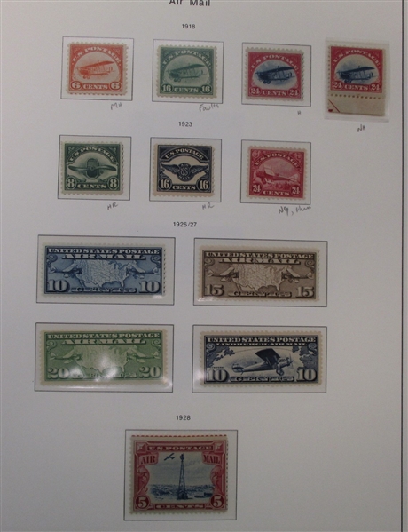 USA Airmail Mint Almost Complete to 1993 (Est $175-225)