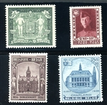 Belgium Mint Singles from Better Souvenir Sheets, F-VF (SCV $280)