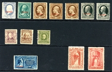 Group of 26 "SPECIMEN" Overprinted Stamps  (Est SCV $1000)