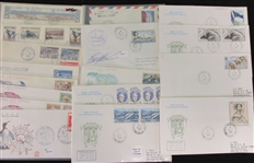 French Colonies Modern First Day Covers (Est $100-200)
