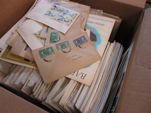 British West Indies Boxlot with First Day Covers (Est $150-200)