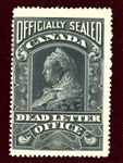 Canada Scott OX3 MNH Fine, 1907 Post Office Seal (SCV $325)