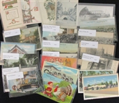 Long Box of Postcards #3 - Over 600 Picture Postcards (Est $175-250)