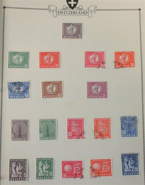 Switzerland Collection to 1960's (Est $120-150)