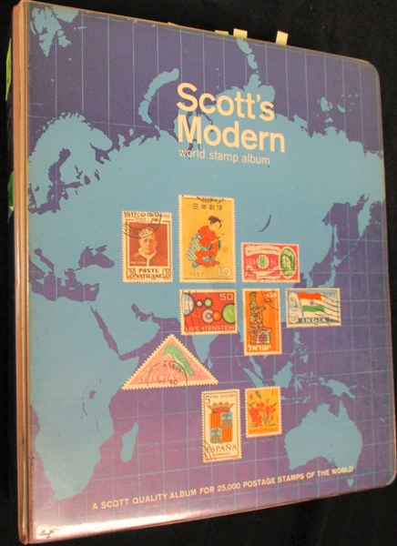 Stuffed Scott Modern Album with 1000's (Est $300-500)