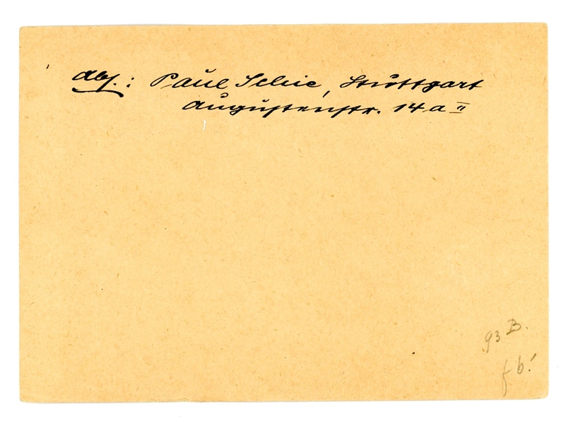 Germany 1930 Zeppelin Postal Stationery Card, Flight LZ-127, Basel Zeppelin Post (Est $30-40)