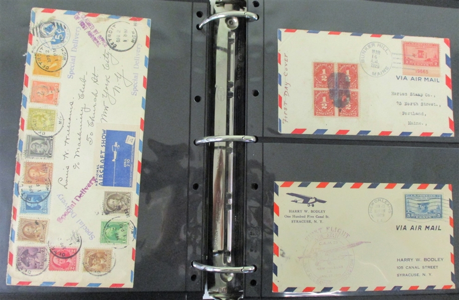 Wonderful Airmail, Airmail-Related Cover Lot, 200+ Covers (Est $400-500)