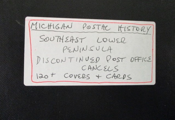 Michigan Covers with DPO Cancels - Southeast Lower Peninsula (Est $400-500)