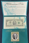1995 $2 Star Millennium Note - 3 Consecutive Numbers (Est $75-100)