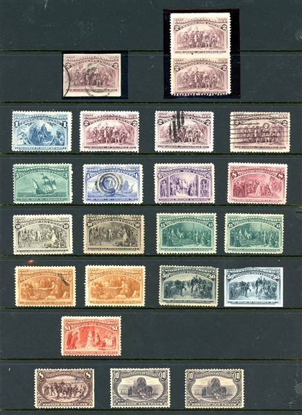 USA Columbian and Trans-Mississippi Group  (Est $500-1000)